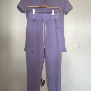 Lavender Women's scrub SET